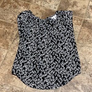LC Lauren Conrad Cap Sleeve Top Size XS NWOT